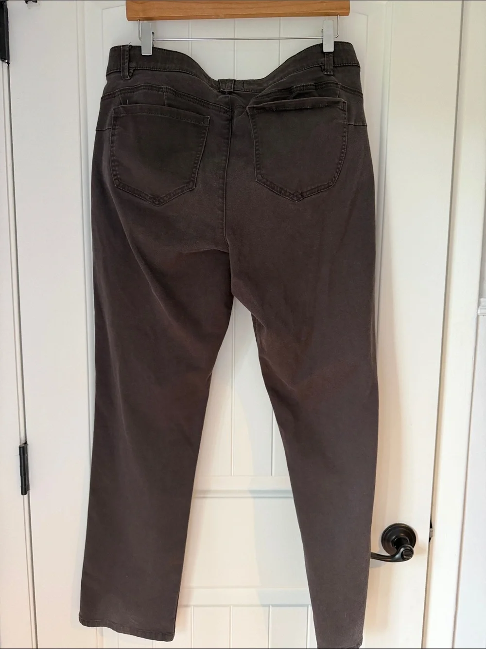 Democracy Women's Boot Cut Jeans in Brown Size 16 Ab Solution Stretch